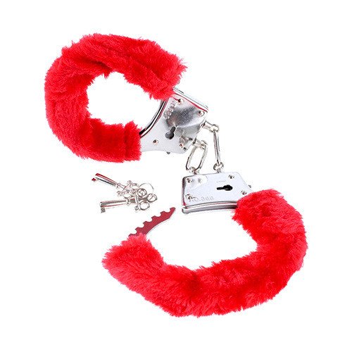 Catuse Fetish Fantasy Series Beginner's Furry Cuffs Red