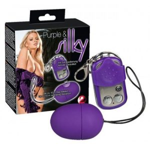 Ou Vibrator Wireless Purple and Silky