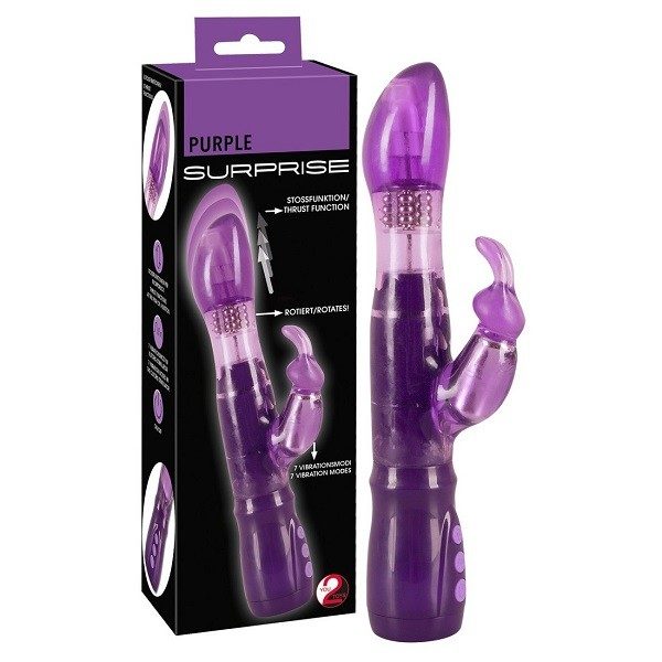 Vibrator Rabbit Purple Surprise